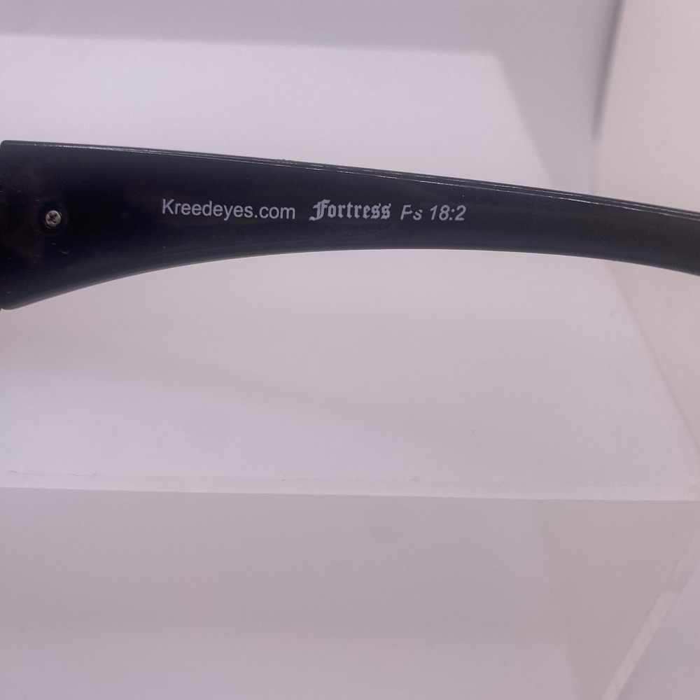 Kreed Sunglasses Fortress PS 18:2 Polarized Wrap Black 305 - Picture 8 of 11